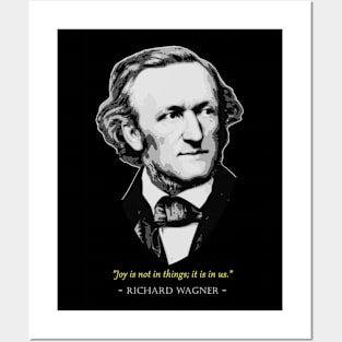 Richard Wagner Quote Posters and Art